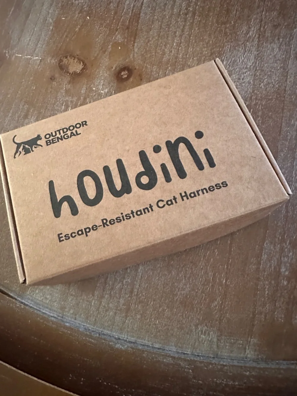 OUTDOOR Bengal Houdini Escape Proof Cat Harness - Black - Small